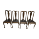 4 english chairs leather suite