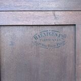 Haentges frères renaissance style cabinet in walnut