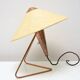 Lampe de table trépied tchèque des années 50 par Helena Frantová.