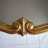 Miroir style Louis XV en bois doré, 88x61 cm