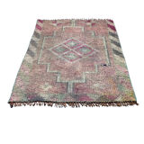 Traditional Vintage Kurdish Herki Rug , 100 X 82 Cm