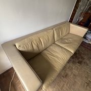 De Sede "Lotus" 3-seater sofa – Andrée Putman – beige leather