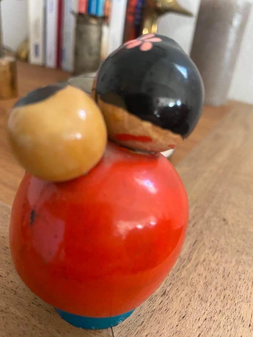 Vintage Kokeshi doll