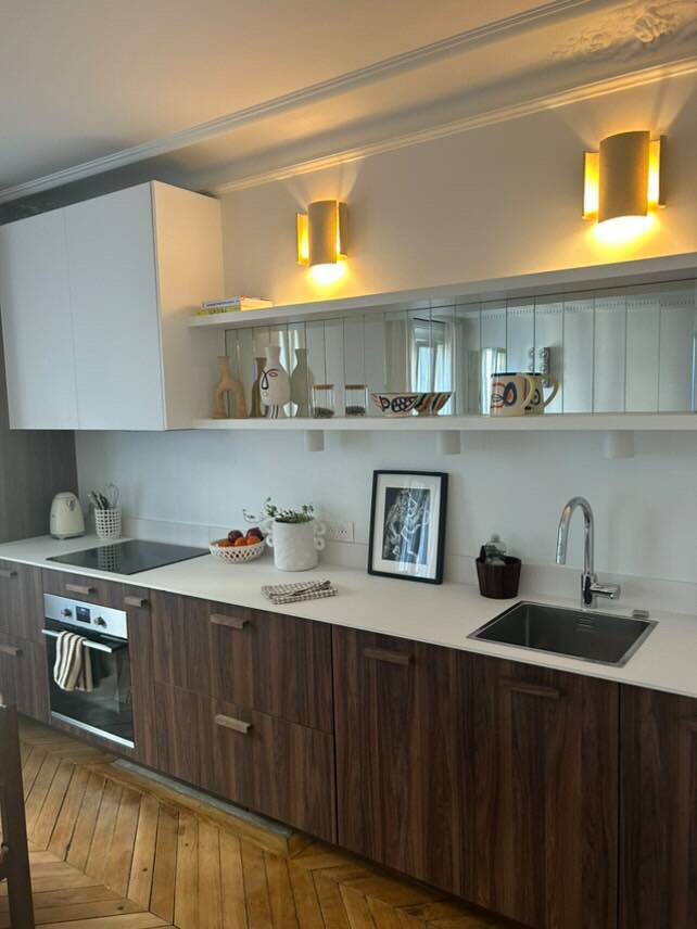 Set of two TILE wall lights