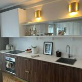 Set of two TILE wall lights