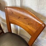 Scandinavian chairs in solid teak from the 1970s.