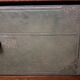 Mahogany and leather cardboard box