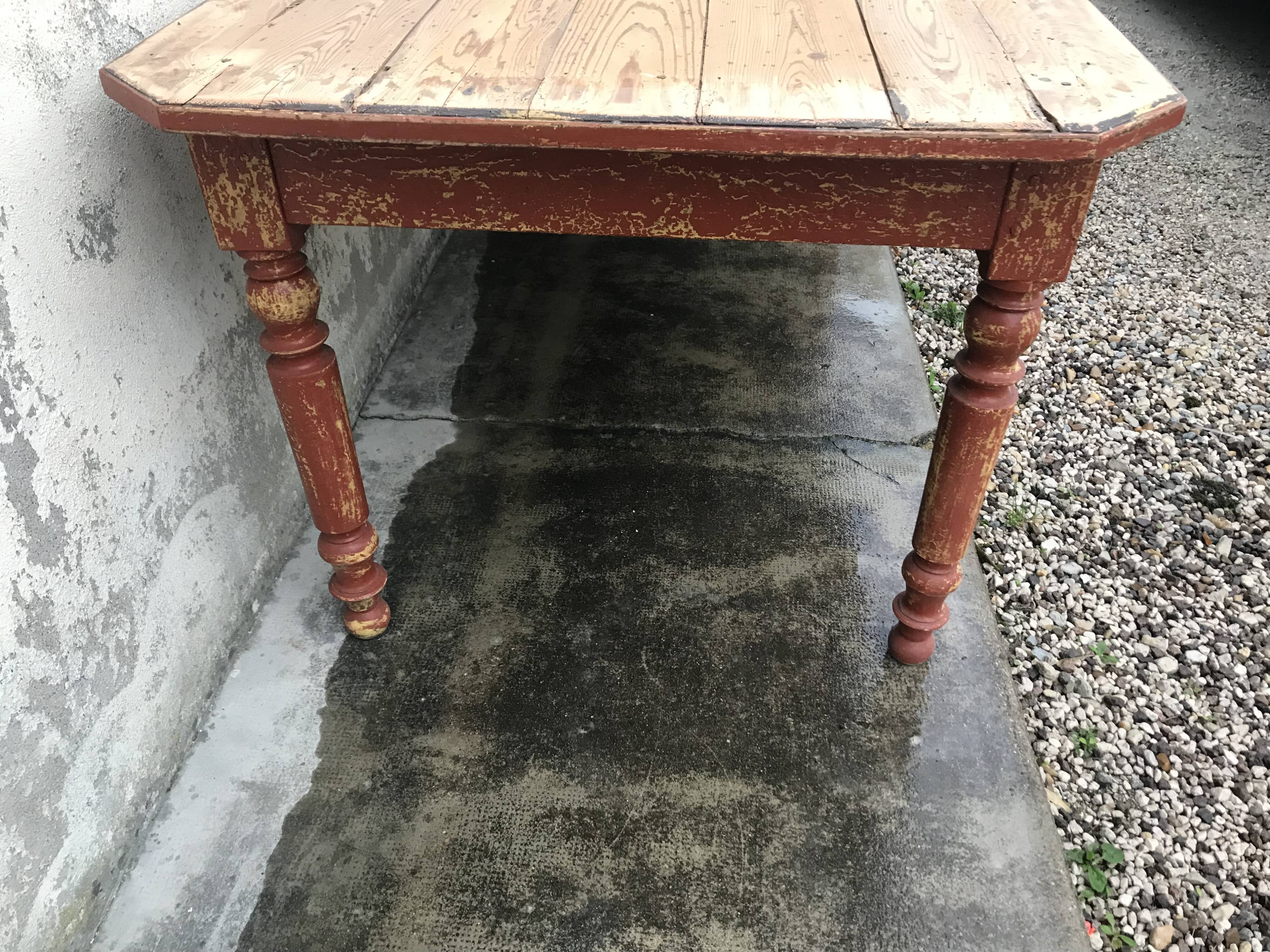 Louis Philippe style farm Table