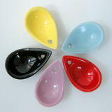 Vintage ashtray 1950 ceramic tripod