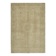 Handmade Oriental Decorative 1980s 245 cm x 349 cm Beige Wool Carpet