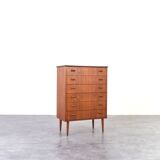 Mid-Century Danish Teak Chest of Drawers, 1960s.