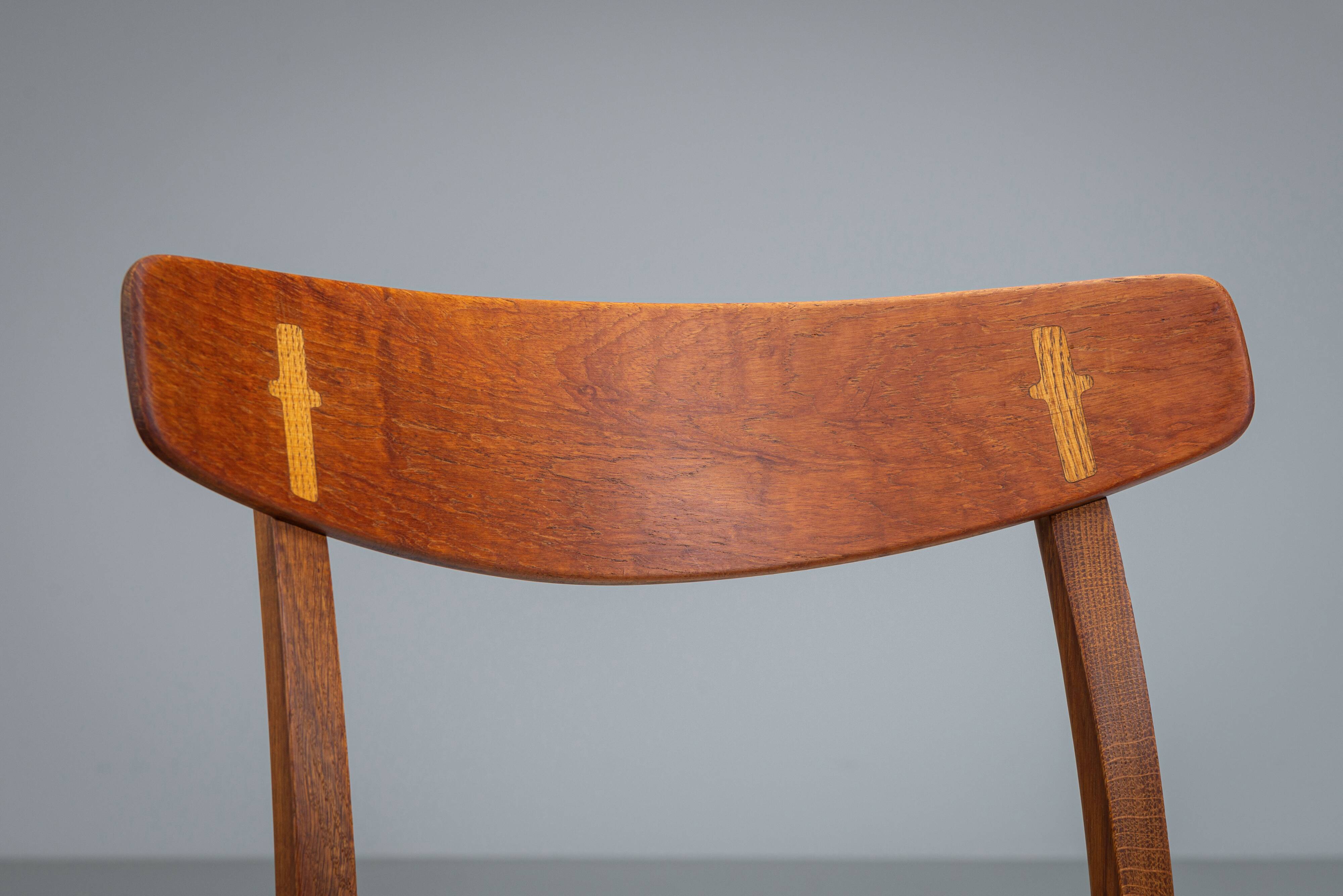 Hans J. Wegner set of four CH23 dining chairs