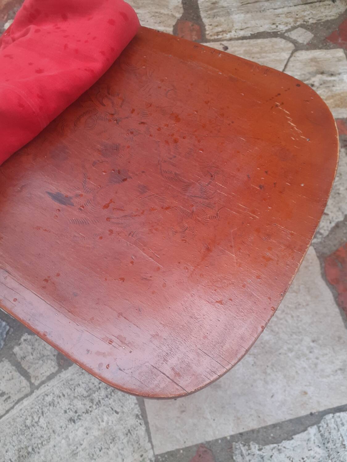 Children's wooden chair