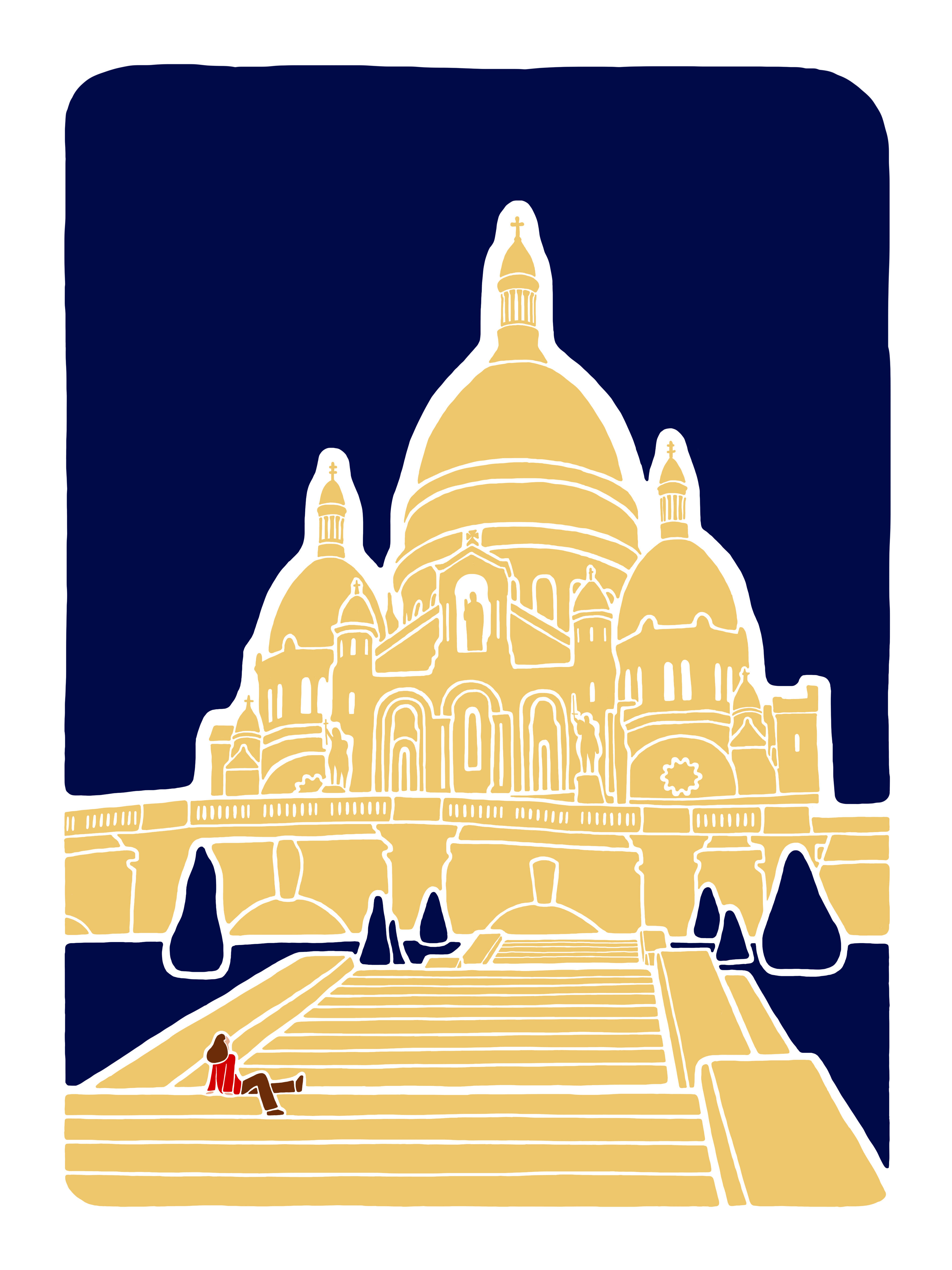 Illustration "sacred heart"