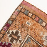 3x9 vintage runner rug, 81x267cm