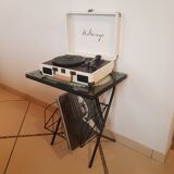 Table d'appoint porte vinyle