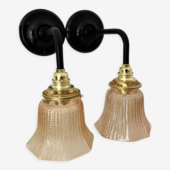 Pair of vintage wall lights