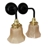 Pair of vintage wall lights