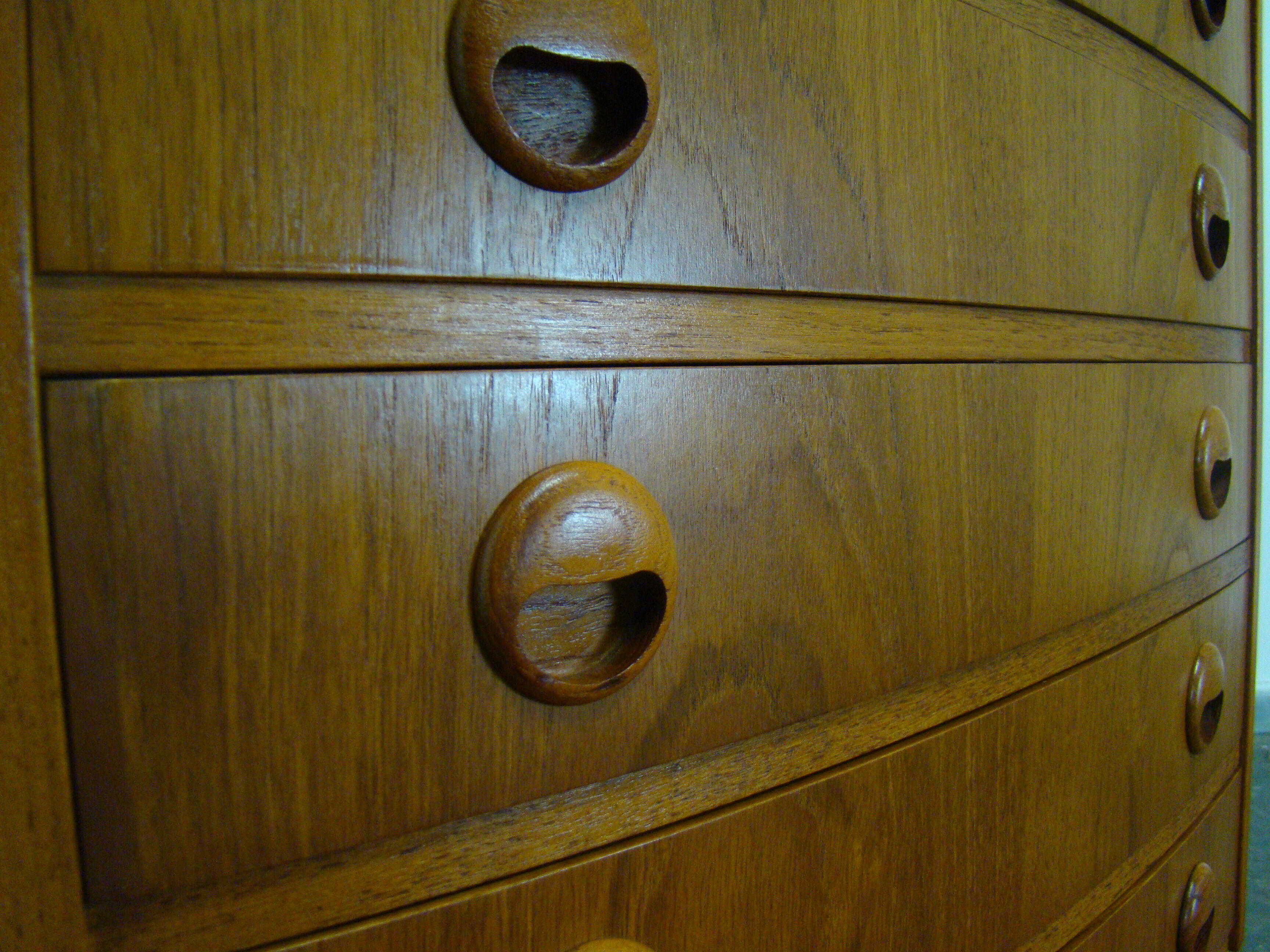 Chest of drawers by Kai Kristiansen for Feldballes Møbelfabrik