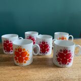 Set of 6 Thomas Rosenthal coffee cups
