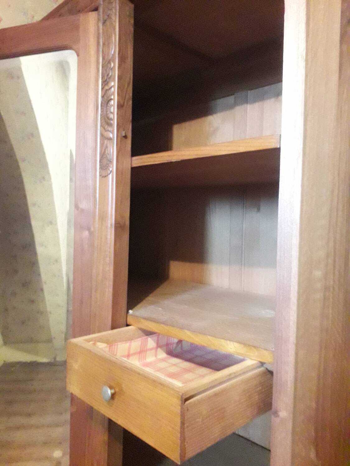 Art deco art nouveau wardrobe