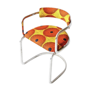 chaise tubulaire en acier,