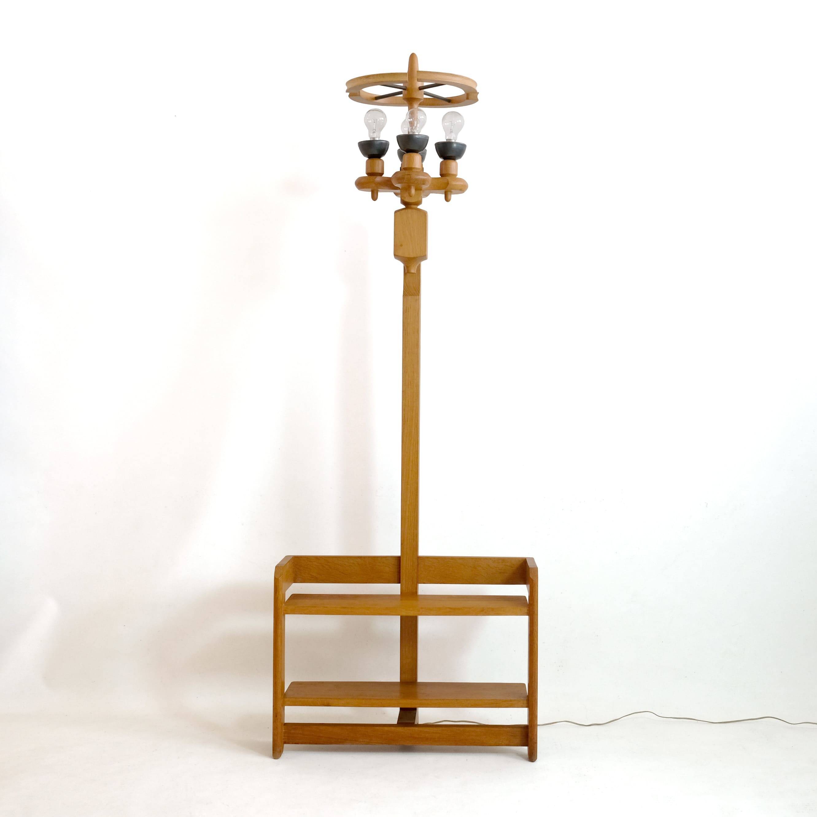 Guillerme and Chambron for Your Home, a floor lamp forming a shelf, 196