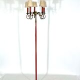 Arredoluce Monza, brass floor lamp from 50s