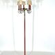 Arredoluce Monza, brass floor lamp from 50s