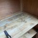 Small antique wardrobe in Art Deco style