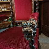 Carved armchair