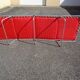 Folding sunbed lounger vintage flower camp bed