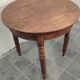 Antique round table 1920 elm