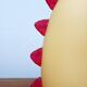 Postmodern glass table lamp from Trait D'Union, 1980s.