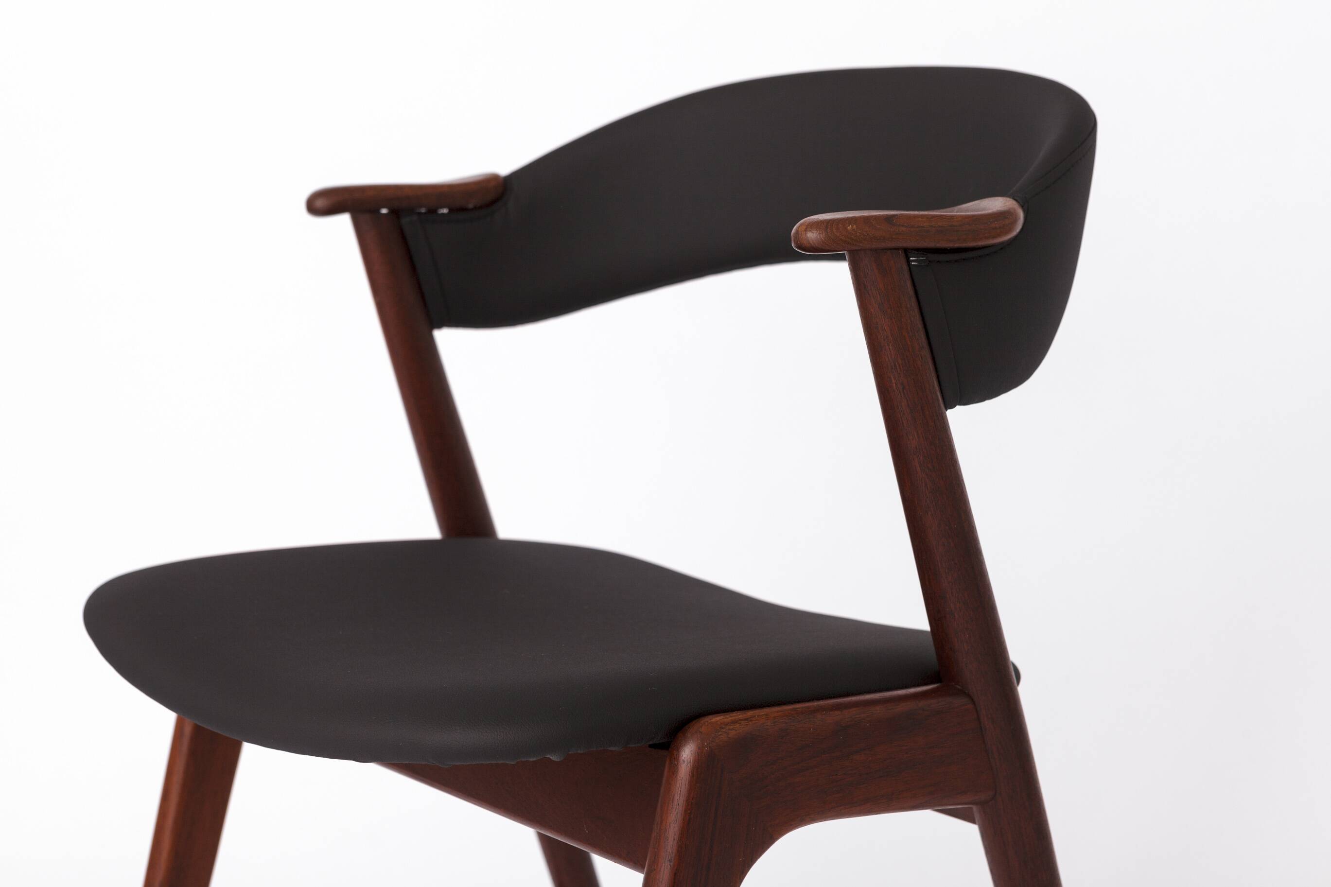 Set of 6 Danish Teak Dining Chairs by Korup Stolefabrik – 1960s Mid-Century