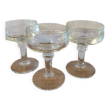Stemmed glasses