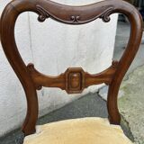 2 old carved chairs