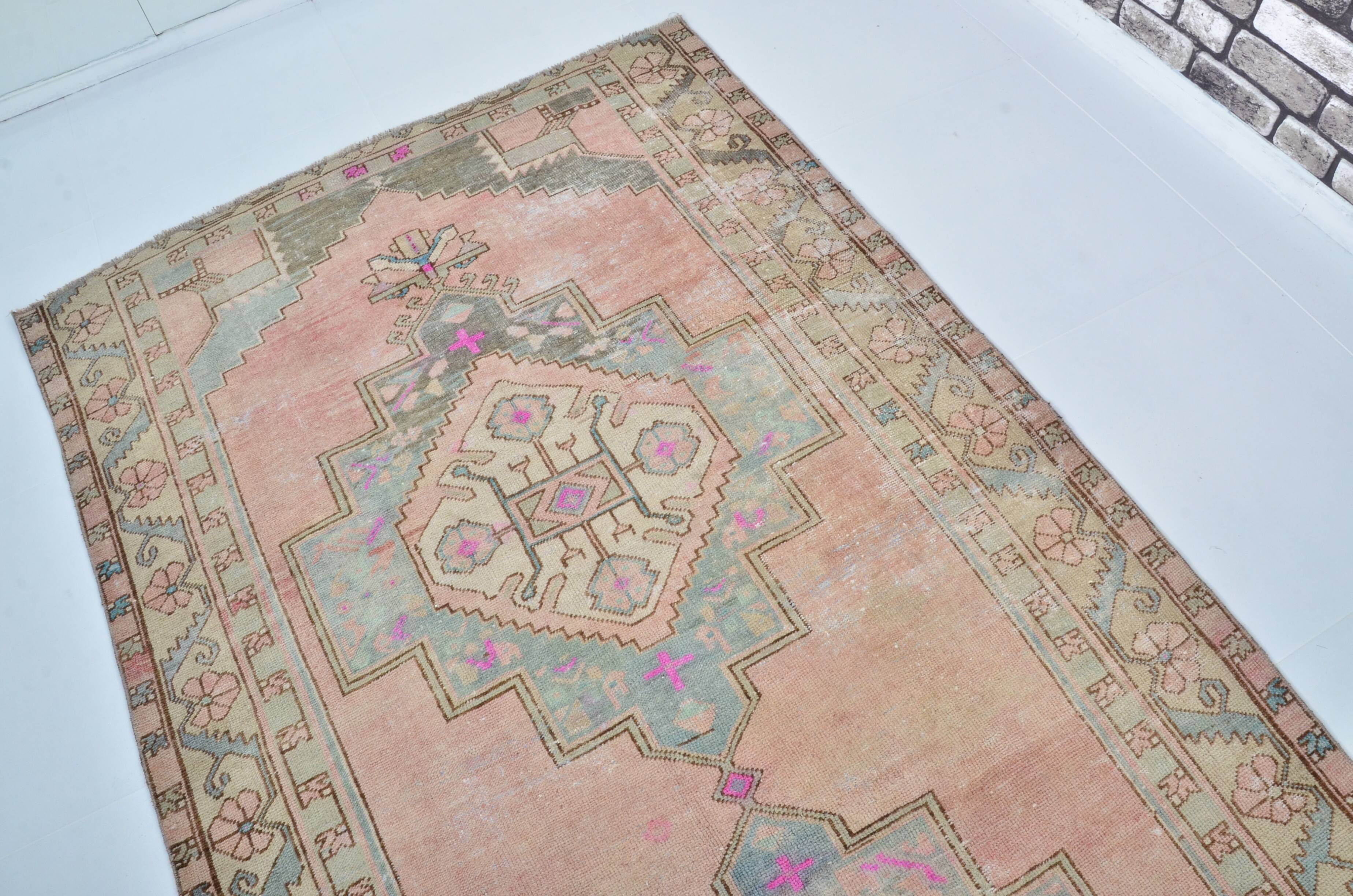 Turkish Oushak handmade rug sku 3433