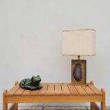 Table basse en pin vintage