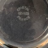 6 crystal whiskey glasses from Sèvres Prévost, Captain, Marshal, Boutelier, Fauconnier and Veneur