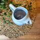 Vintage Lavender Blue Ceramic Pitcher