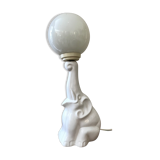 Elephant ceramic lamp