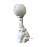 Elephant ceramic lamp