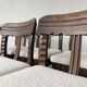 Set of 6 brutalist chairs from the 1940s