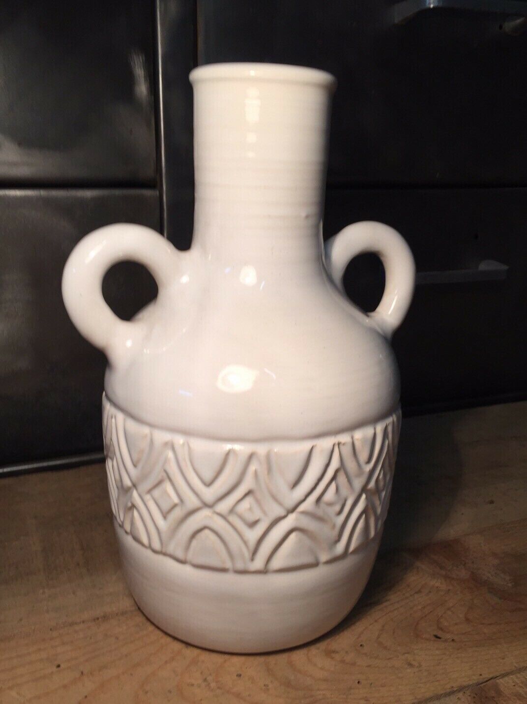 Ceramic vase from Wisques Abbey