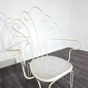 Lio Carminati Sedie Da Giardino 4 Pz Design Anni 50 Modernariato