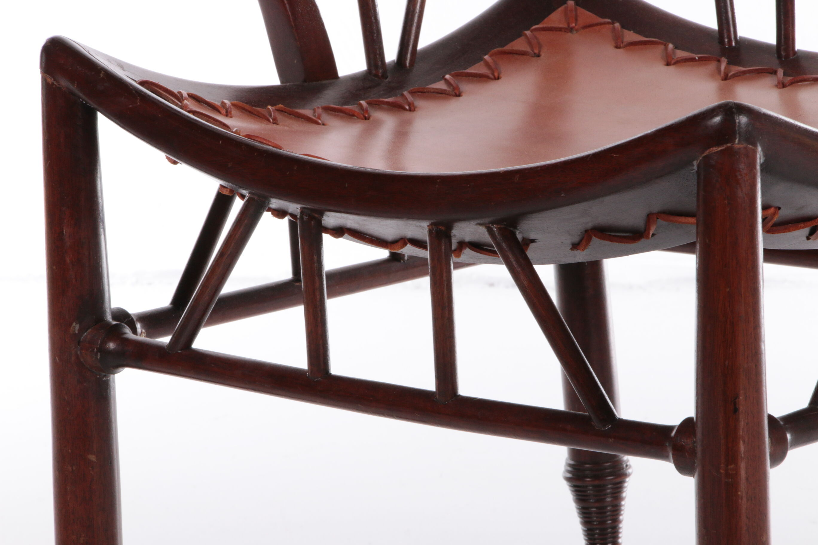 Liberty & Co Chair with footstool design by Thebe 1950