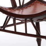 Liberty & Co Chair with footstool design by Thebe 1950