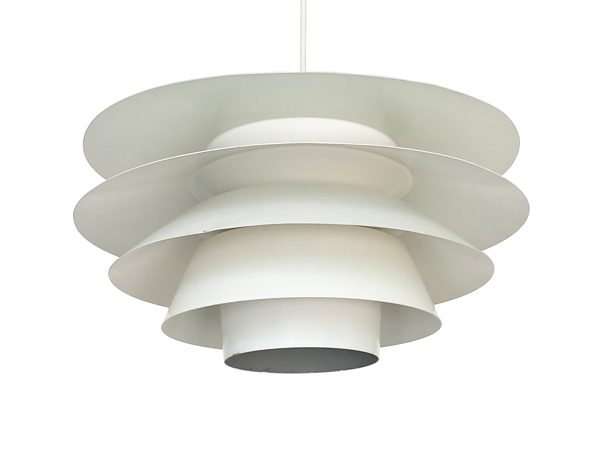 Pendant light "Verona" by Sven Middelboe for Nordisk Solar Compagni. Denmark 1970s.