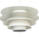 Pendant light "Verona" by Sven Middelboe for Nordisk Solar Compagni. Denmark 1970s.